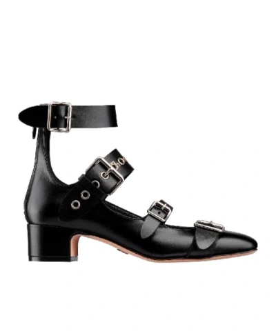 Dior Logo High Heels In Black