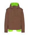 Dior Logo Hooded Casual Jacket In Green