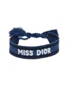 Dior Logo Leather Bracelet