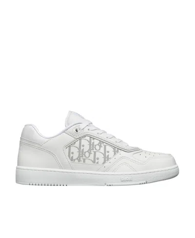 Dior Logo Logo Low-top Leisure Sneakers In White