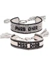 Dior Logo Metal Bracelet In Multi