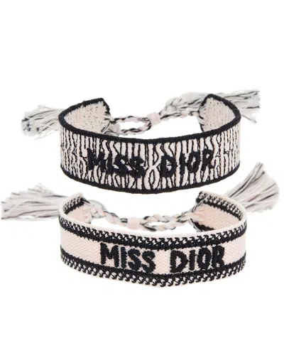 Dior Logo Metal Bracelet In Multi