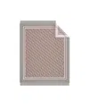 Dior Logo Pattern Wool And Cashmere Shawl In Gray