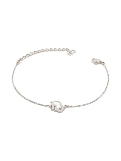Pre-owned Dior Logo-pendant Bracelet