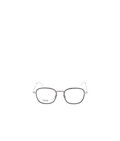 Dior Logo Plain Glasses In White