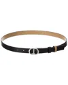 Dior Logo Reversible Leather Belt