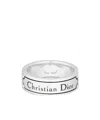 Dior Logo Ring In White
