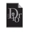 Dior Logo Scarf In Black
