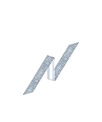 Dior Logo Scarf In Blue