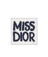 Dior Logo Scarf In White