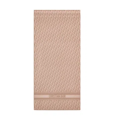 Dior Logo Shawl In Nude