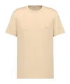 Dior Logo Short-sleeved T-shirt In Nude