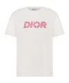 Dior Logo Short-sleeved T-shirt In White