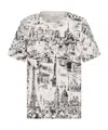 Dior Logo Short-sleeved T-shirt In White