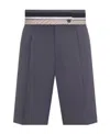 Dior Logo Shorts In Black