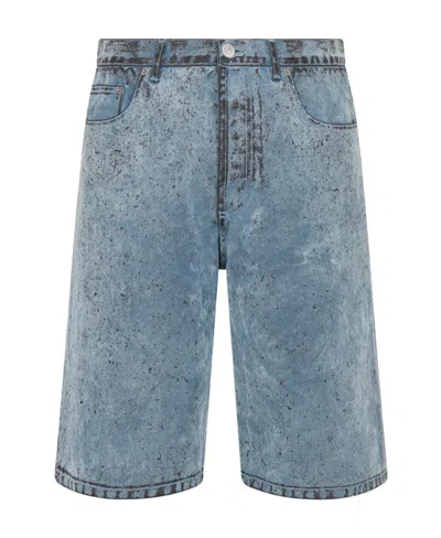 Dior Logo Shorts In Gray