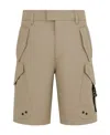 Dior Logo Shorts In Nude