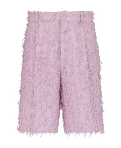 Dior Logo Shorts In Pink