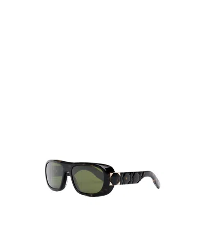 Dior Logo Sunglasses In Black