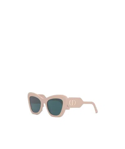 Dior Logo Sunglasses In Brown