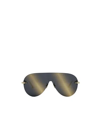 Dior Logo Sunglasses In Black