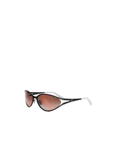 Dior Logo Sunglasses In Black