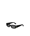 Dior Graphique S1i Rectangular Sunglasses In Black