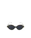 Dior Logo Sunglasses In Black
