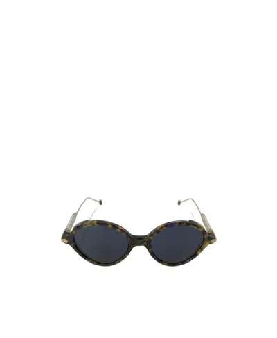 Dior Logo Sunglasses In Black