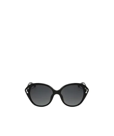 Dior Logo Sunglasses In Black