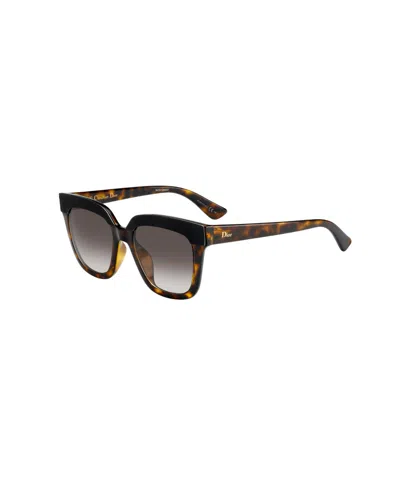 Dior Logo Sunglasses In Black