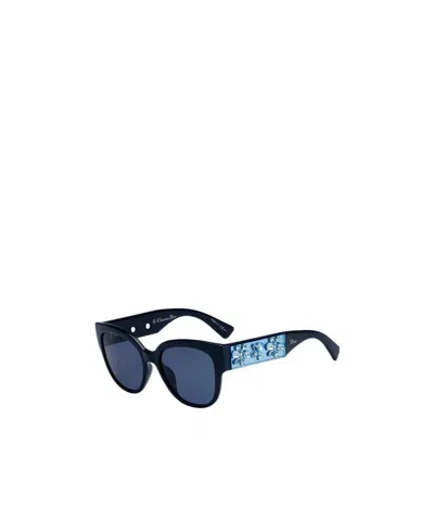 Dior Logo Sunglasses In Black
