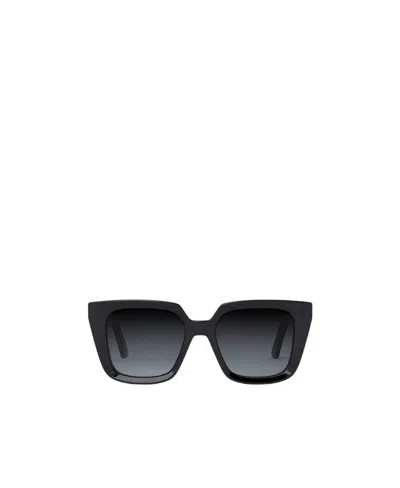 Dior Logo Sunglasses In Black