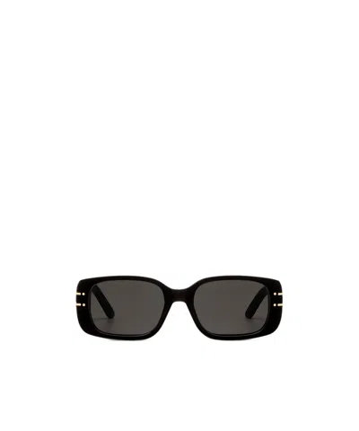 Dior Logo Sunglasses In Black
