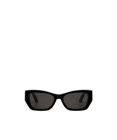 Dior Logo Sunglasses In Black