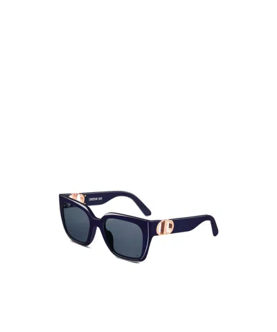 Dior Logo Sunglasses In Black