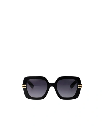 Dior Logo Sunglasses In Black