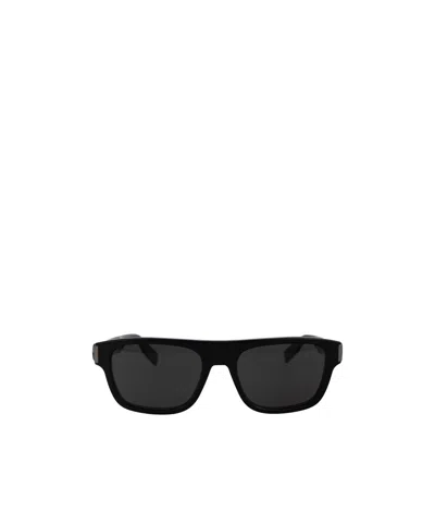 Dior Logo Sunglasses In Black