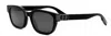 Dior Logo Sunglasses In Black