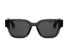 Dior Eyewear Oblique S1i Square Frame Sunglasses In Black