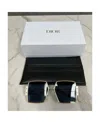 Dior Logo Sunglasses In Black