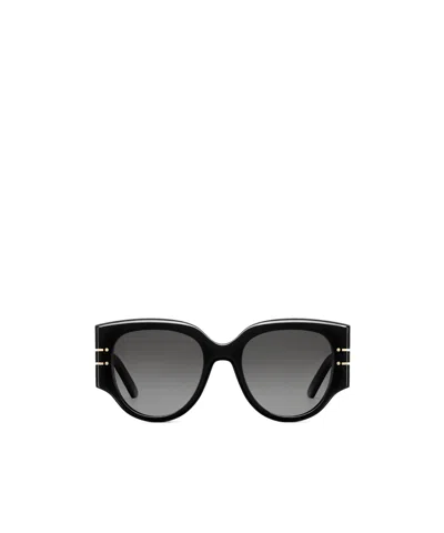 Dior Logo Sunglasses In Black