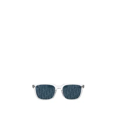 Dior Logo Sunglasses In Blue