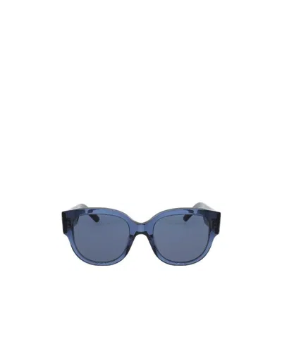 Dior Logo Sunglasses In Blue