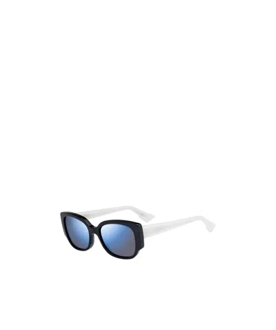 Dior Logo Sunglasses In Blue