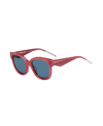 Dior Logo Sunglasses In Blue