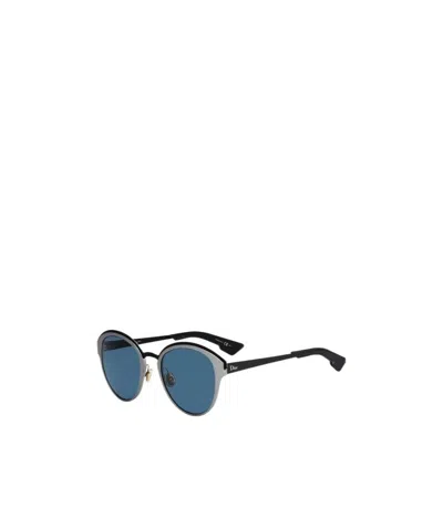 Dior Logo Sunglasses In Blue