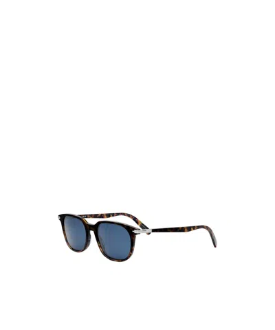 Dior Logo Sunglasses In Blue