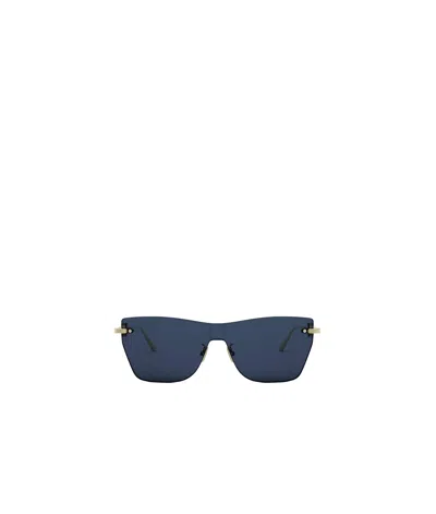 Dior Logo Sunglasses In Blue