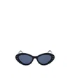 Dior Logo Sunglasses In Blue